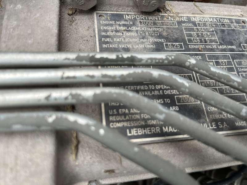 Chargeuse sur pneus Liebherr L554