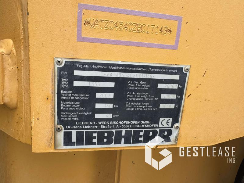 Chargeuse sur pneus Liebherr L556