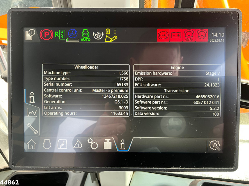 Chargeuse sur pneus Liebherr L566 Wheel loader