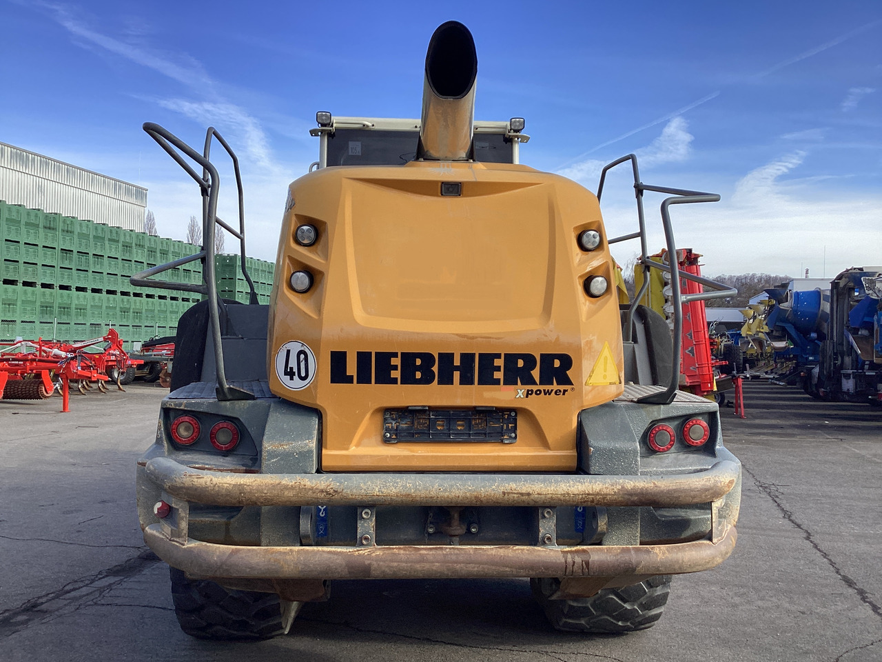 Chargeuse sur pneus Liebherr L580 XPower IV
