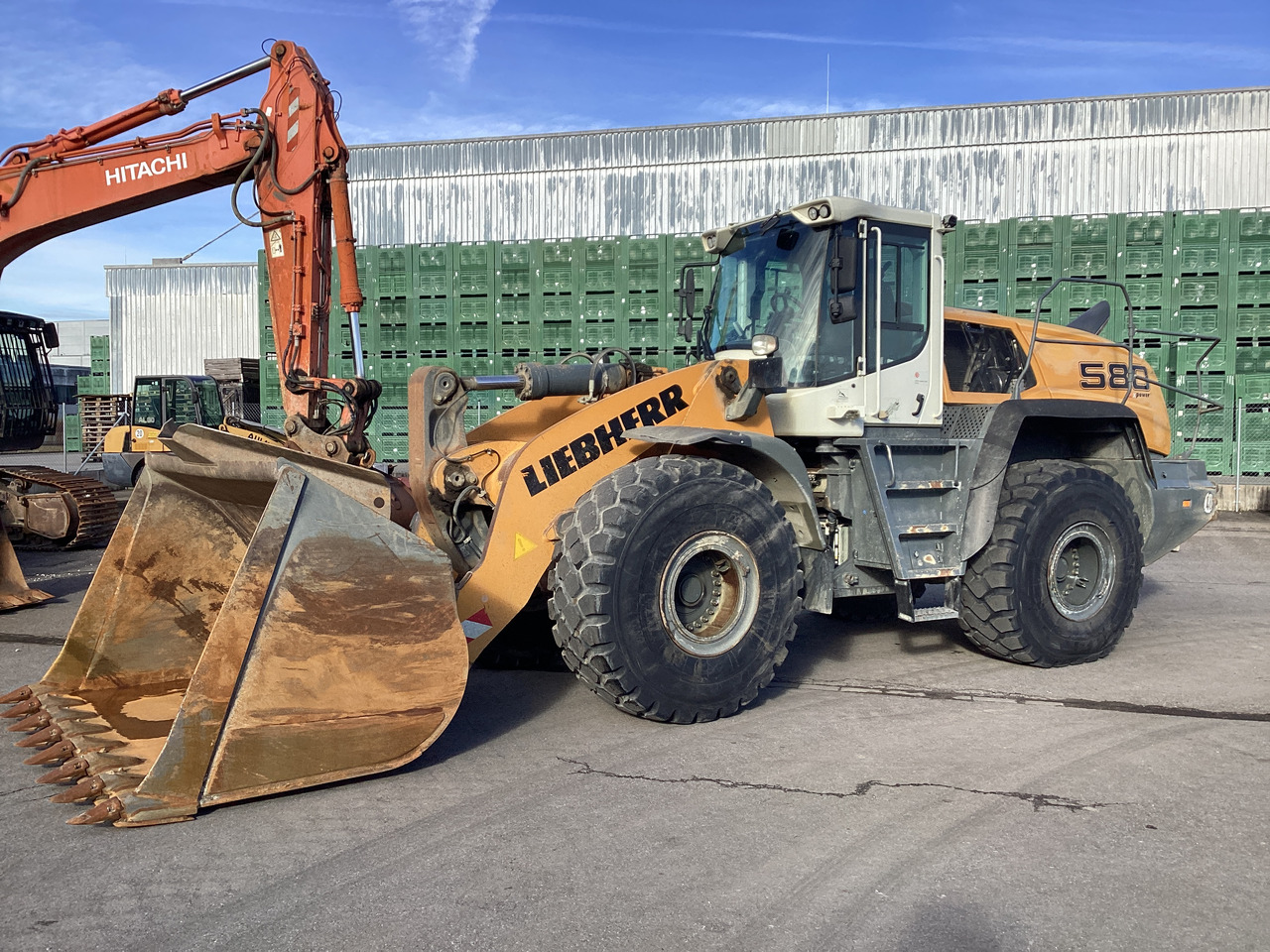 Chargeuse sur pneus Liebherr L580 XPower IV