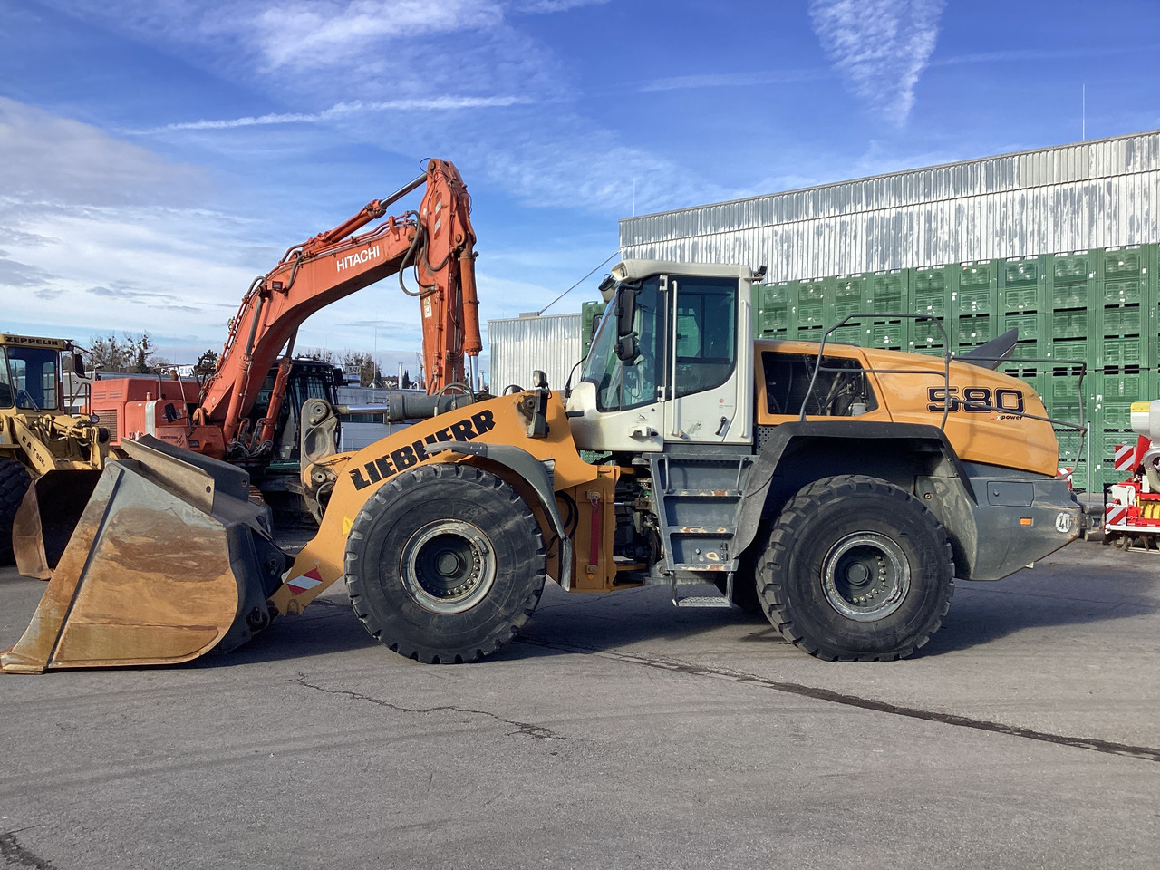 Chargeuse sur pneus Liebherr L580 XPower IV