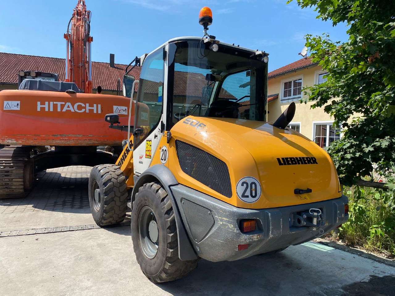 Chargeuse sur pneus Liebherr L 506