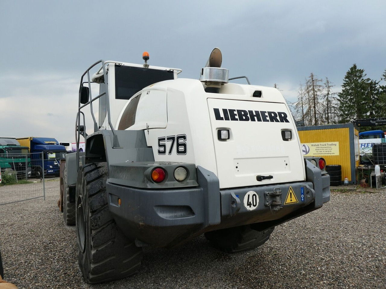 Chargeuse sur pneus Liebherr L 576