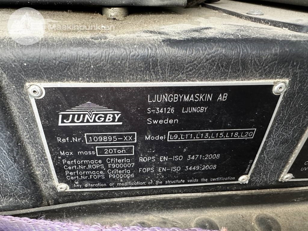 Chargeuse sur pneus Ljungby L 20