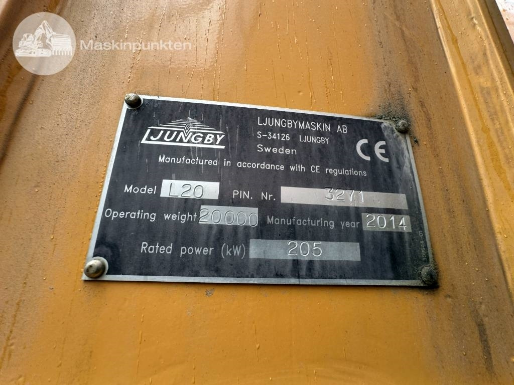 Chargeuse sur pneus Ljungby L 20