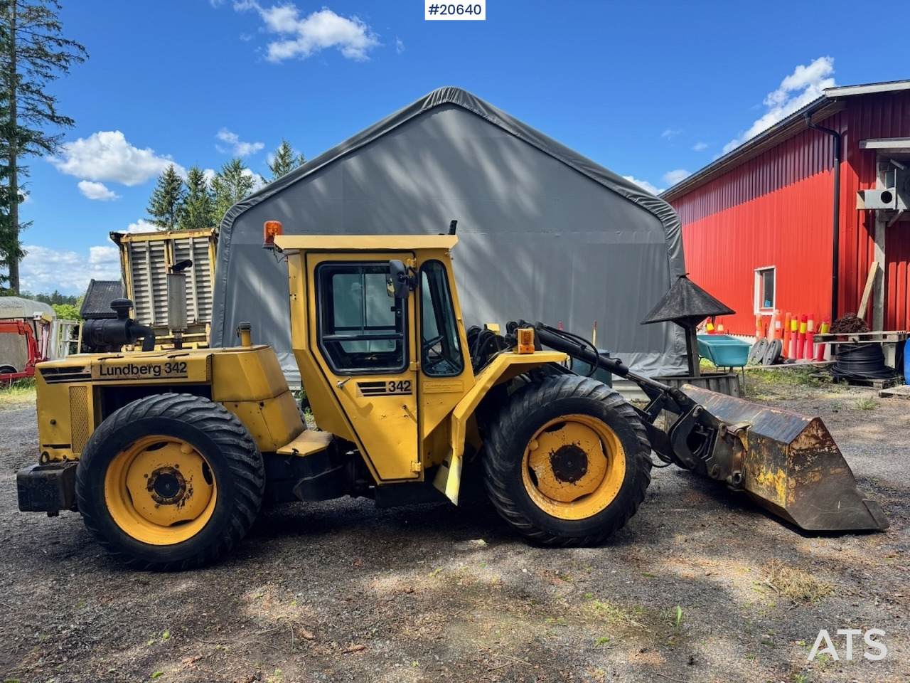 Chargeuse sur pneus Lundberg 342