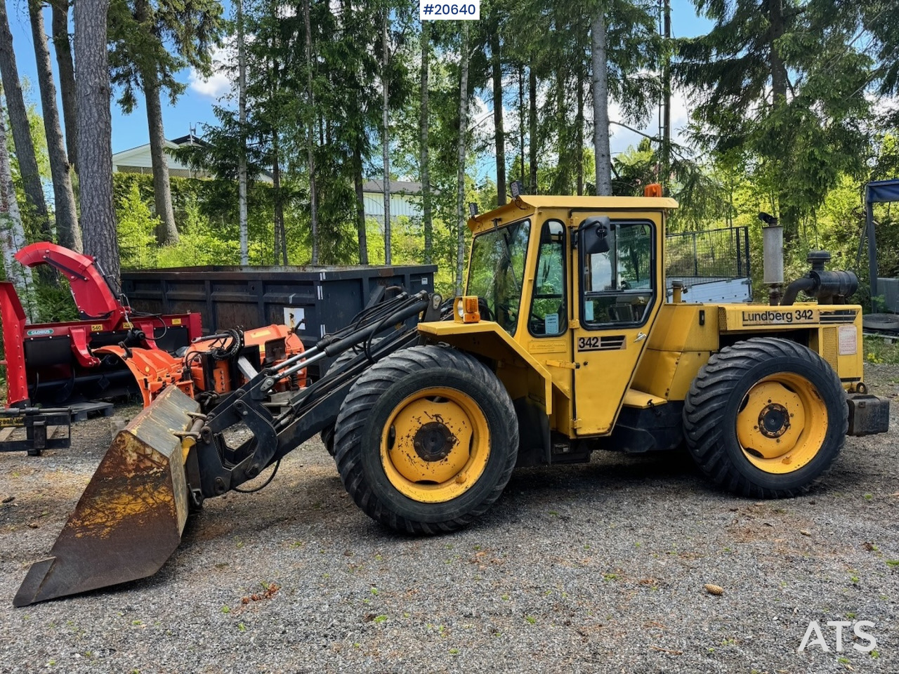 Chargeuse sur pneus Lundberg 342