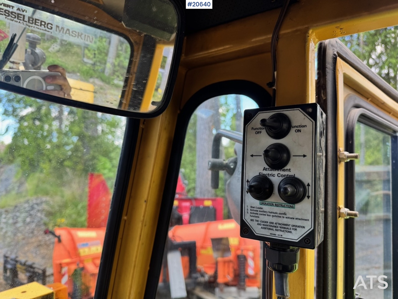 Chargeuse sur pneus Lundberg 342