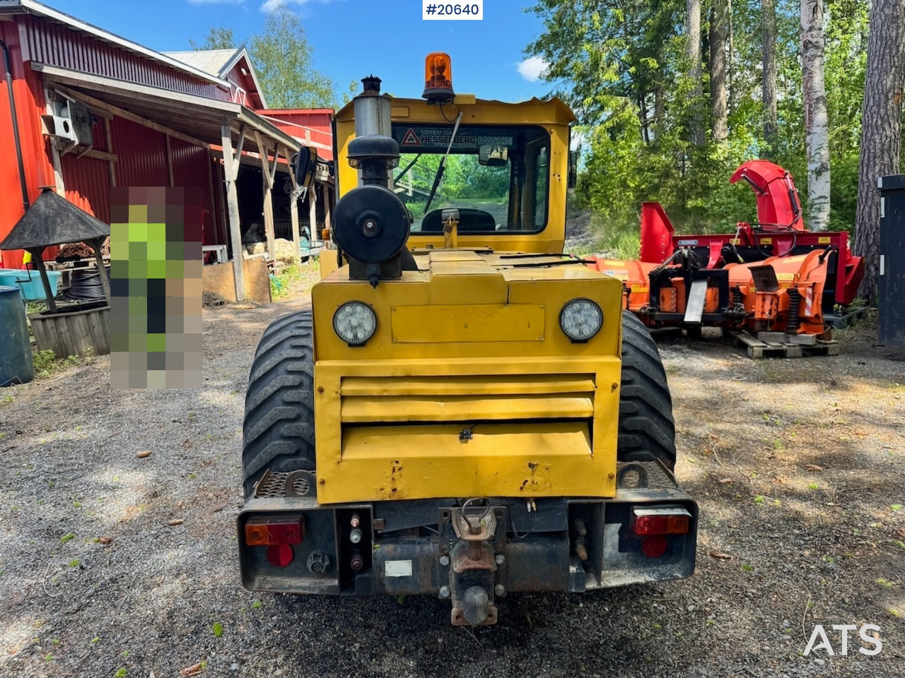Chargeuse sur pneus Lundberg 342