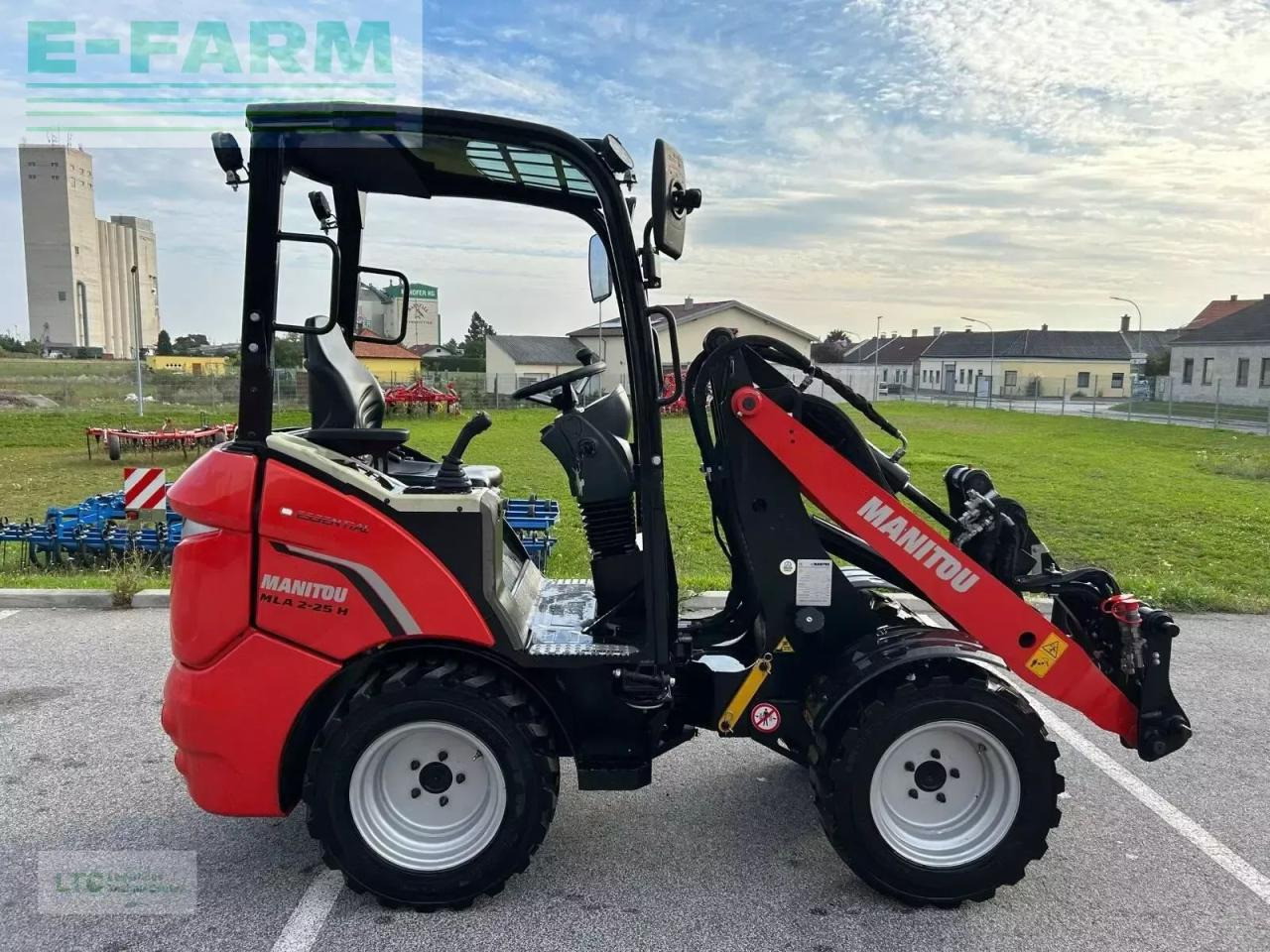 Chargeuse sur pneus Manitou hoflader mla 2-25