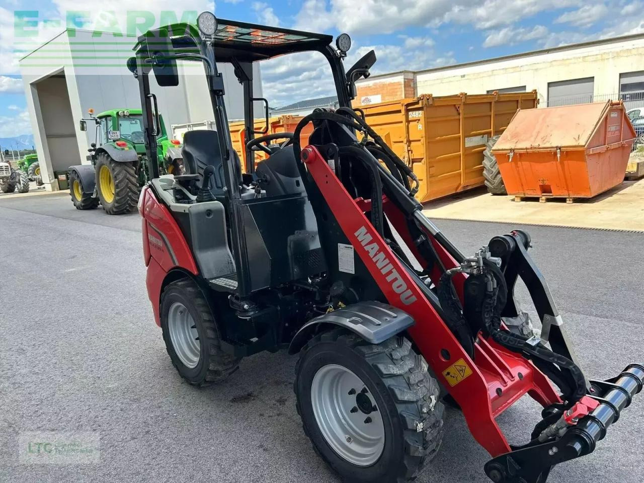 Chargeuse sur pneus Manitou hoflader mla 2-25