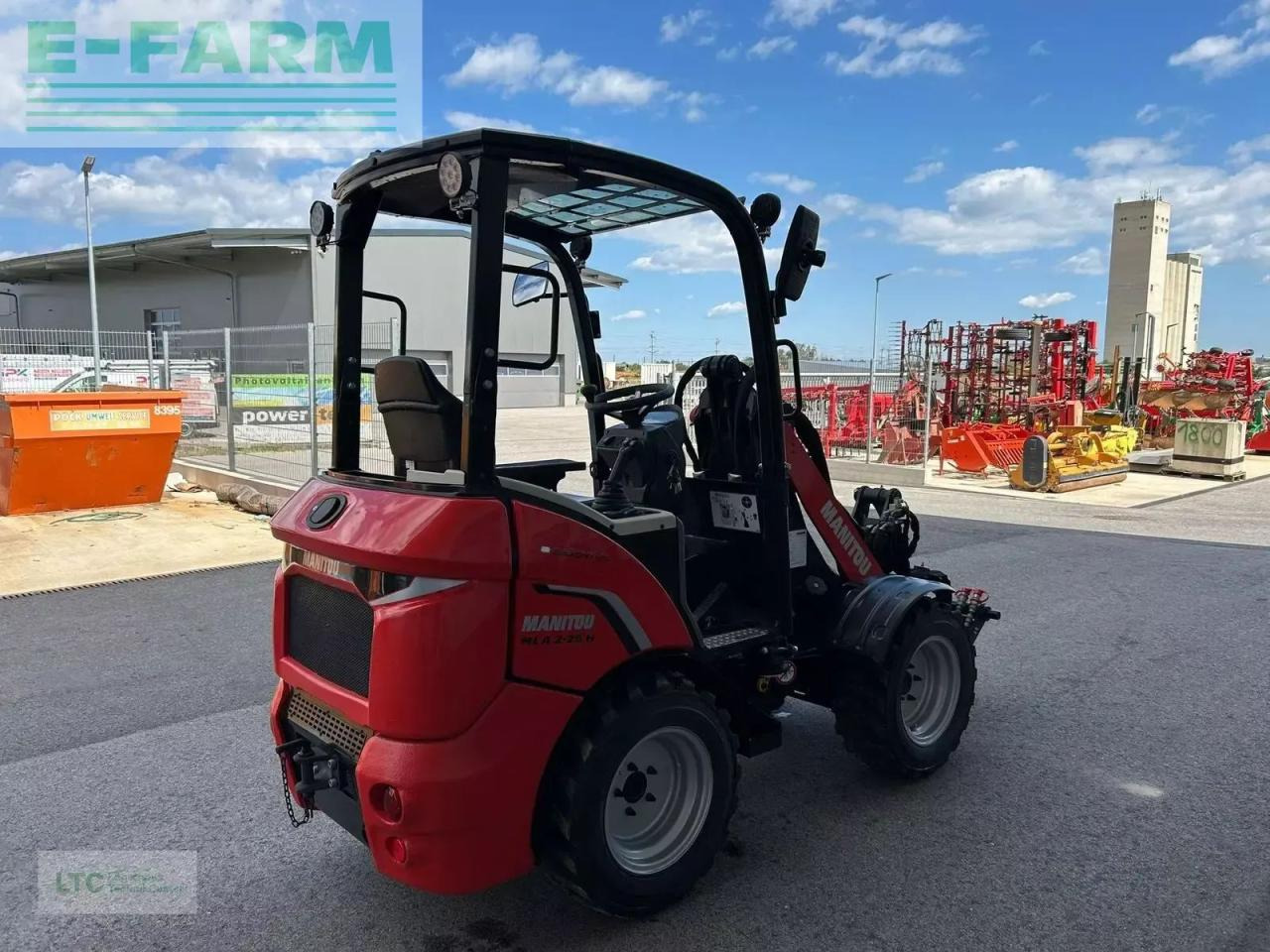 Chargeuse sur pneus Manitou hoflader mla 2-25