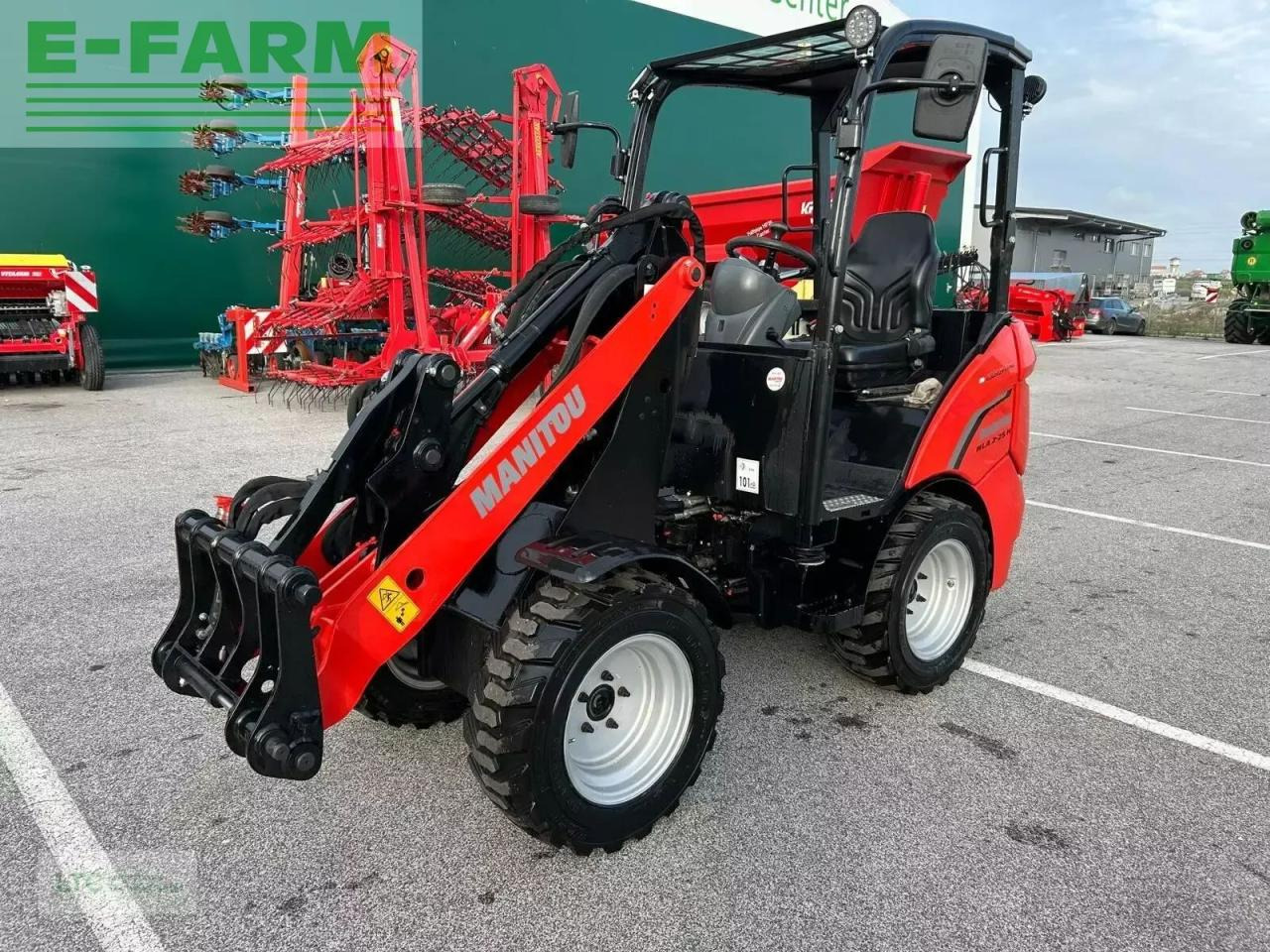 Chargeuse sur pneus Manitou hoflader mla 2-25