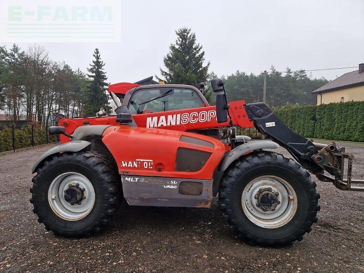 Chargeuse sur pneus Manitou mlt 634-120 lsu