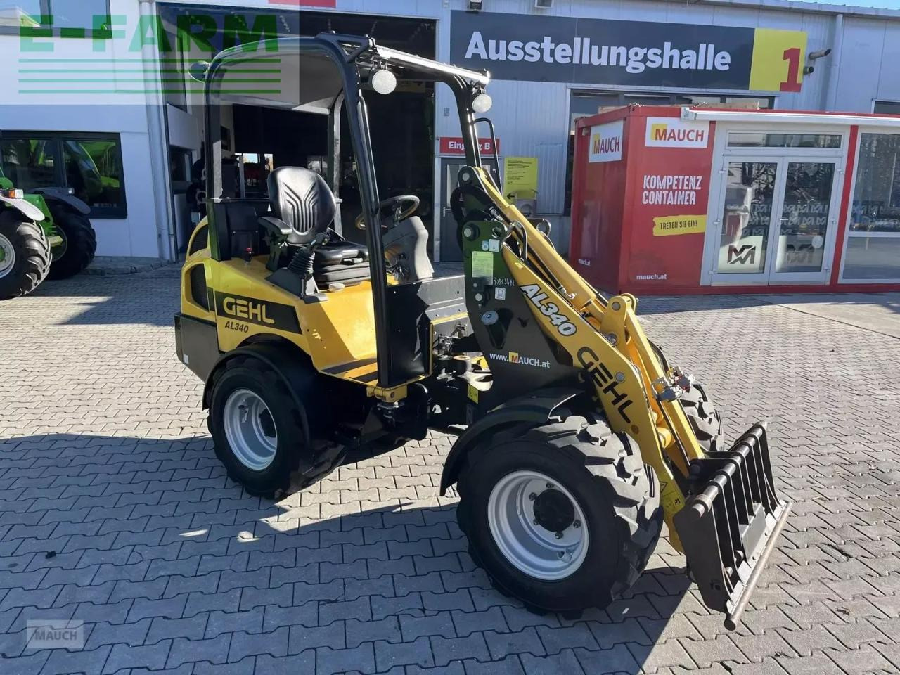 Chargeuse sur pneus Mustang 340 mit euroaufnahme hydraulisch