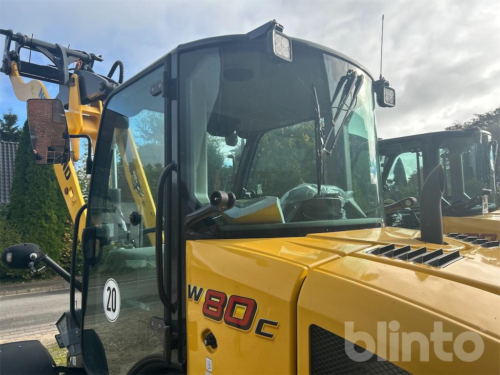 Chargeuse sur pneus New Holland W80C LE (2023)