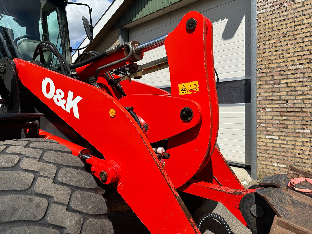 Chargeuse sur pneus O & K 25.6