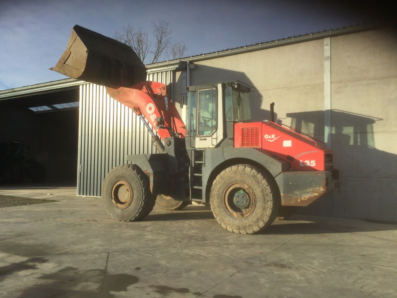 Chargeuse sur pneus O&K L35