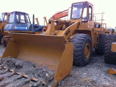 Chargeuse sur pneus Old Model 5t Used Wheel Loader Cat 966D, Cheap Price Cat 966g 966D 966c Pay Loader