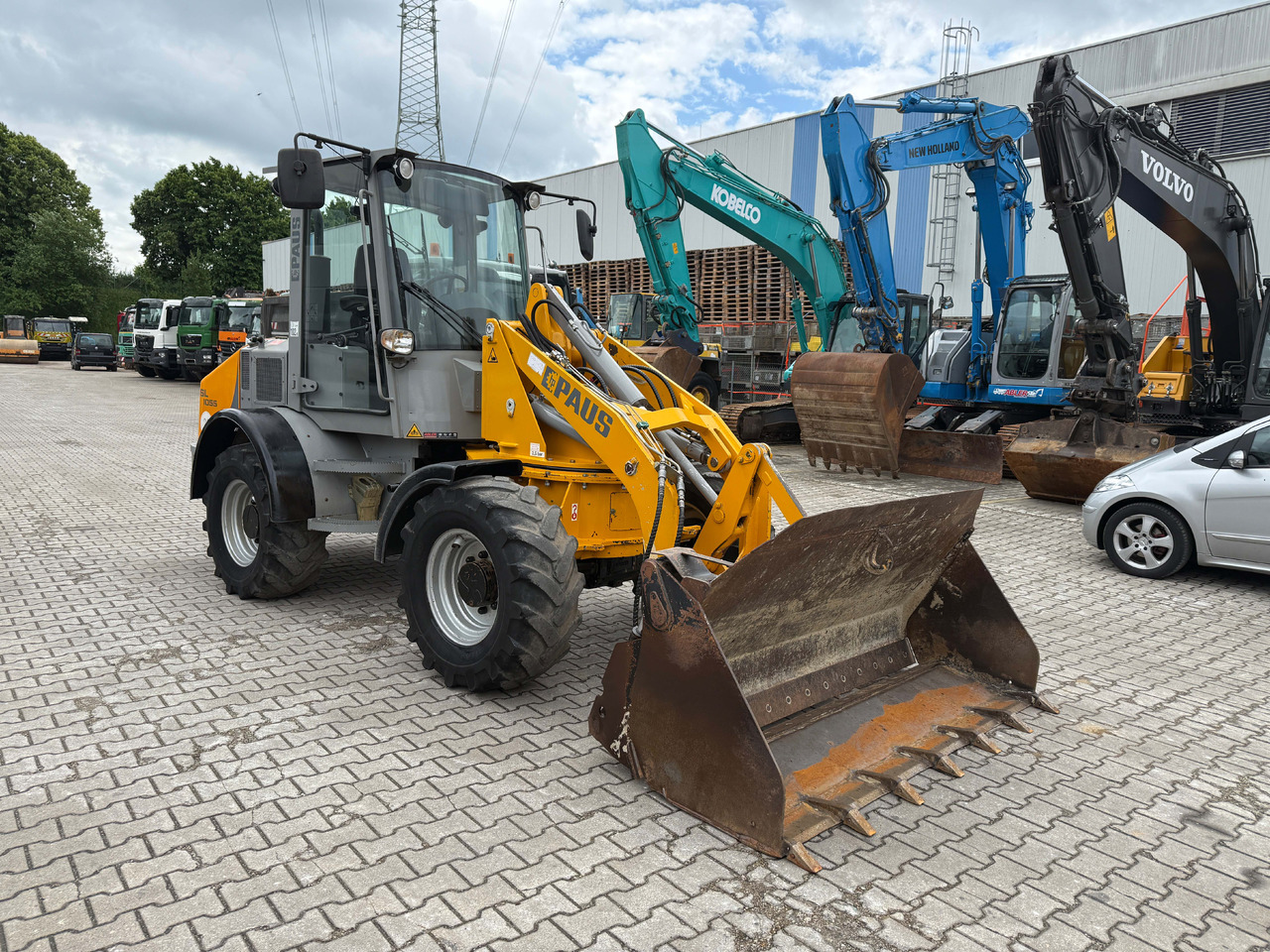 Chargeuse sur pneus Paus SL 1055 Radlader Schwenklader