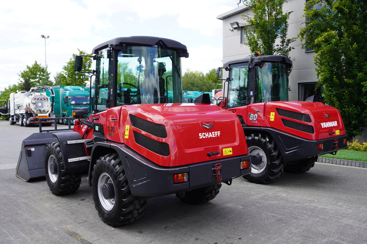 Chargeuse sur pneus SCHAEFF Yanmar/SCHAEFF TL80 Wheel Loader / 2023 / 2000 Hours! / 2 units