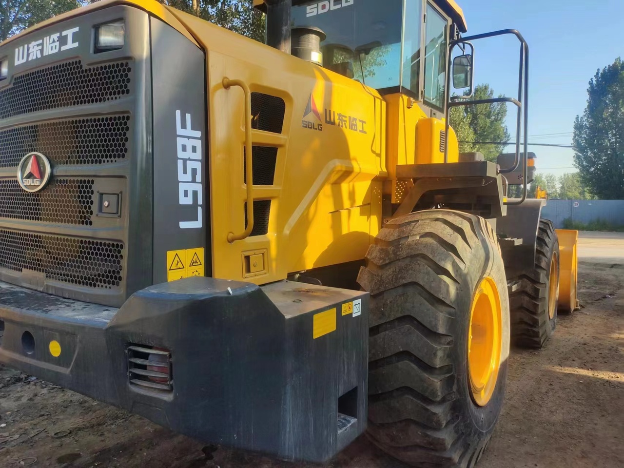 Chargeuse sur pneus SDLG L958F- SDLG wheel loader