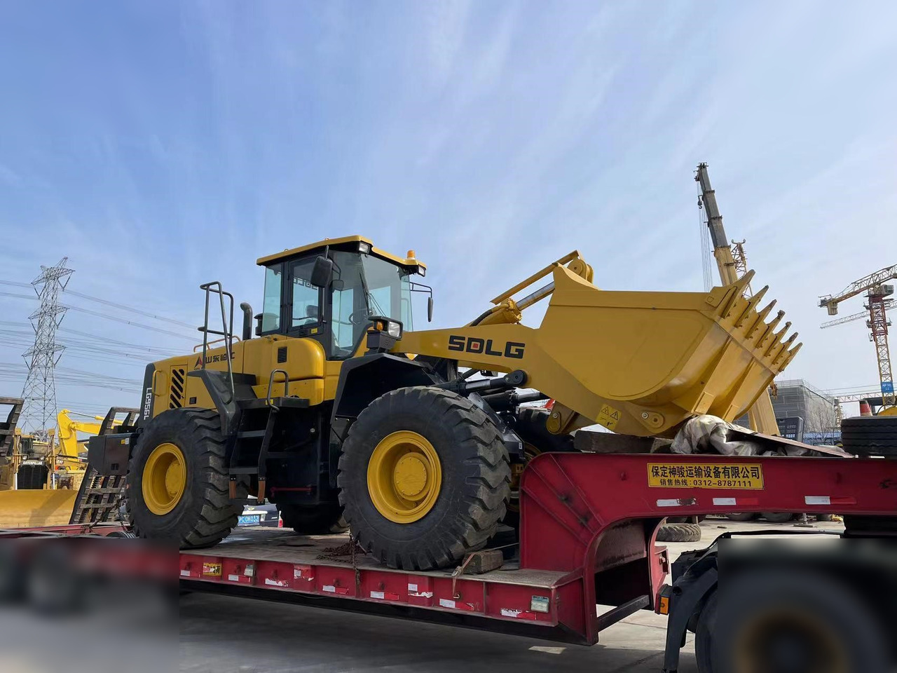 Chargeuse sur pneus SDLG LG956L