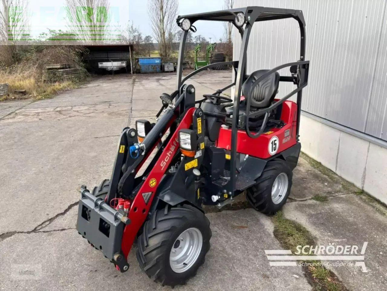 Chargeuse sur pneus Schäffer 1622