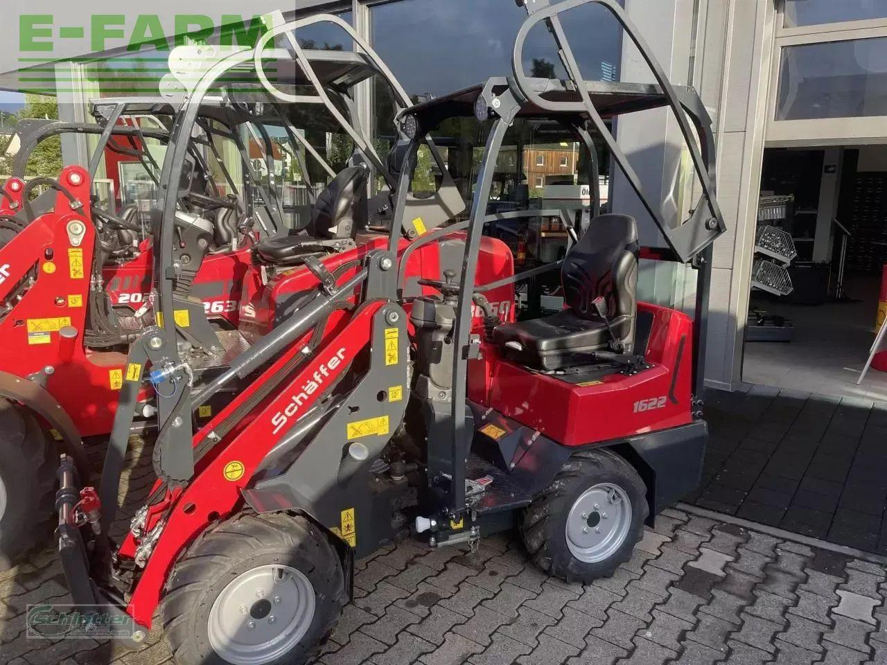 Chargeuse sur pneus Schäffer 2028-2 rops-fahrerschutzdach