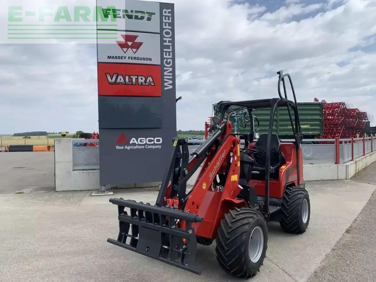 Chargeuse sur pneus Schäffer 2028 slt