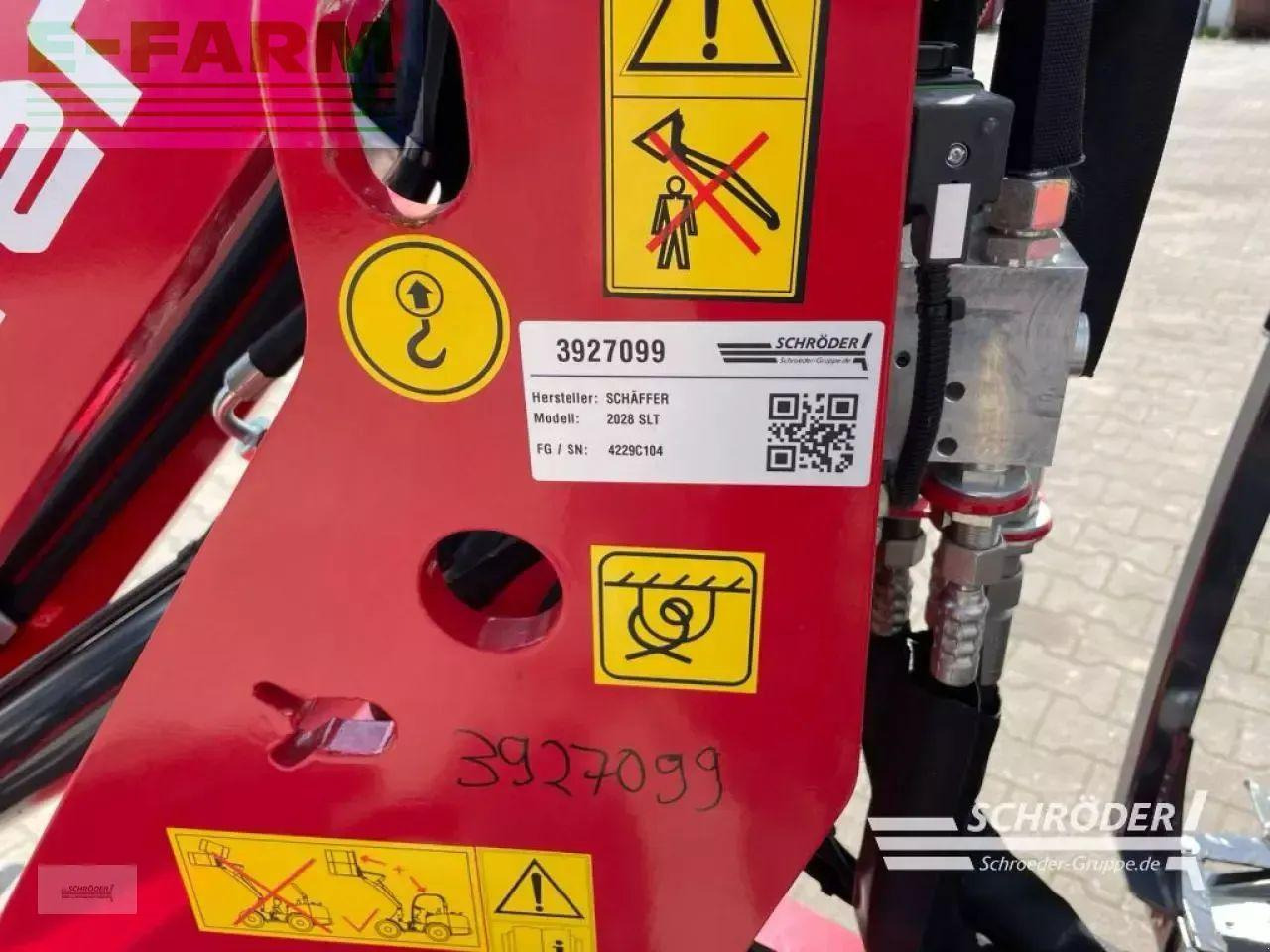 Chargeuse sur pneus Schäffer 2028 slt