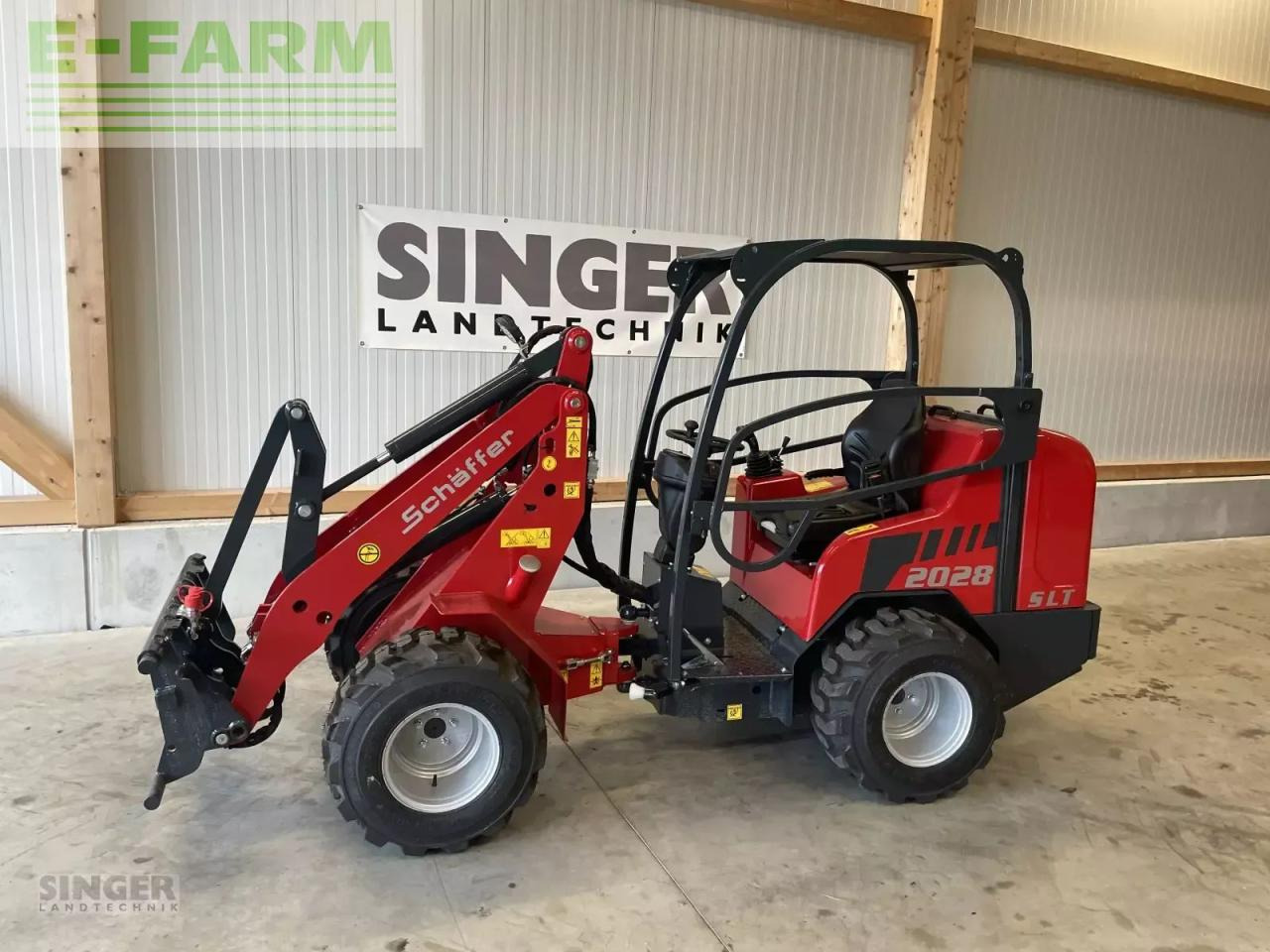 Chargeuse sur pneus Schäffer 2028 slt