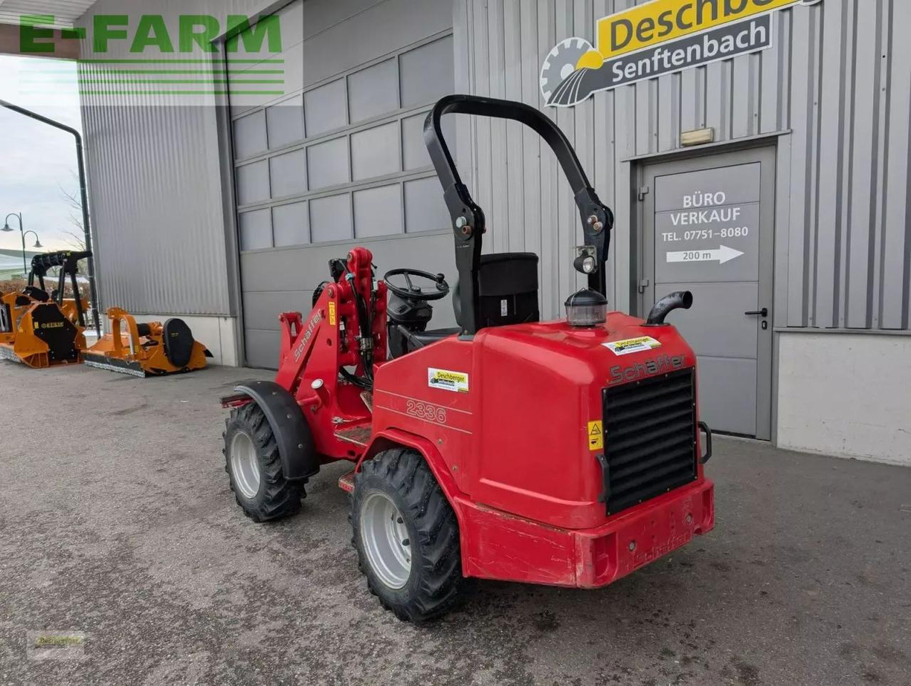 Chargeuse sur pneus Schäffer 2336