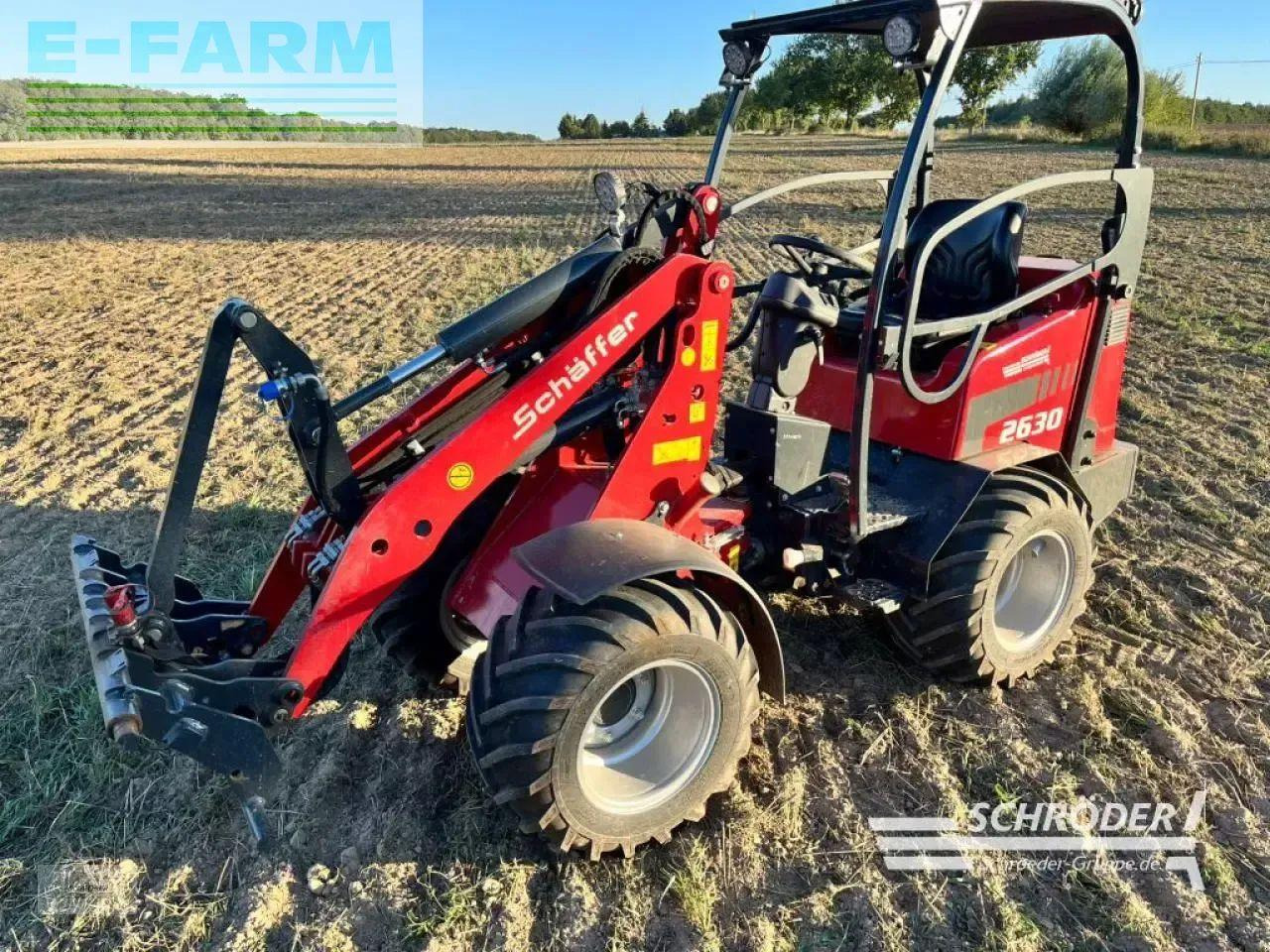 Chargeuse sur pneus Schäffer 2630