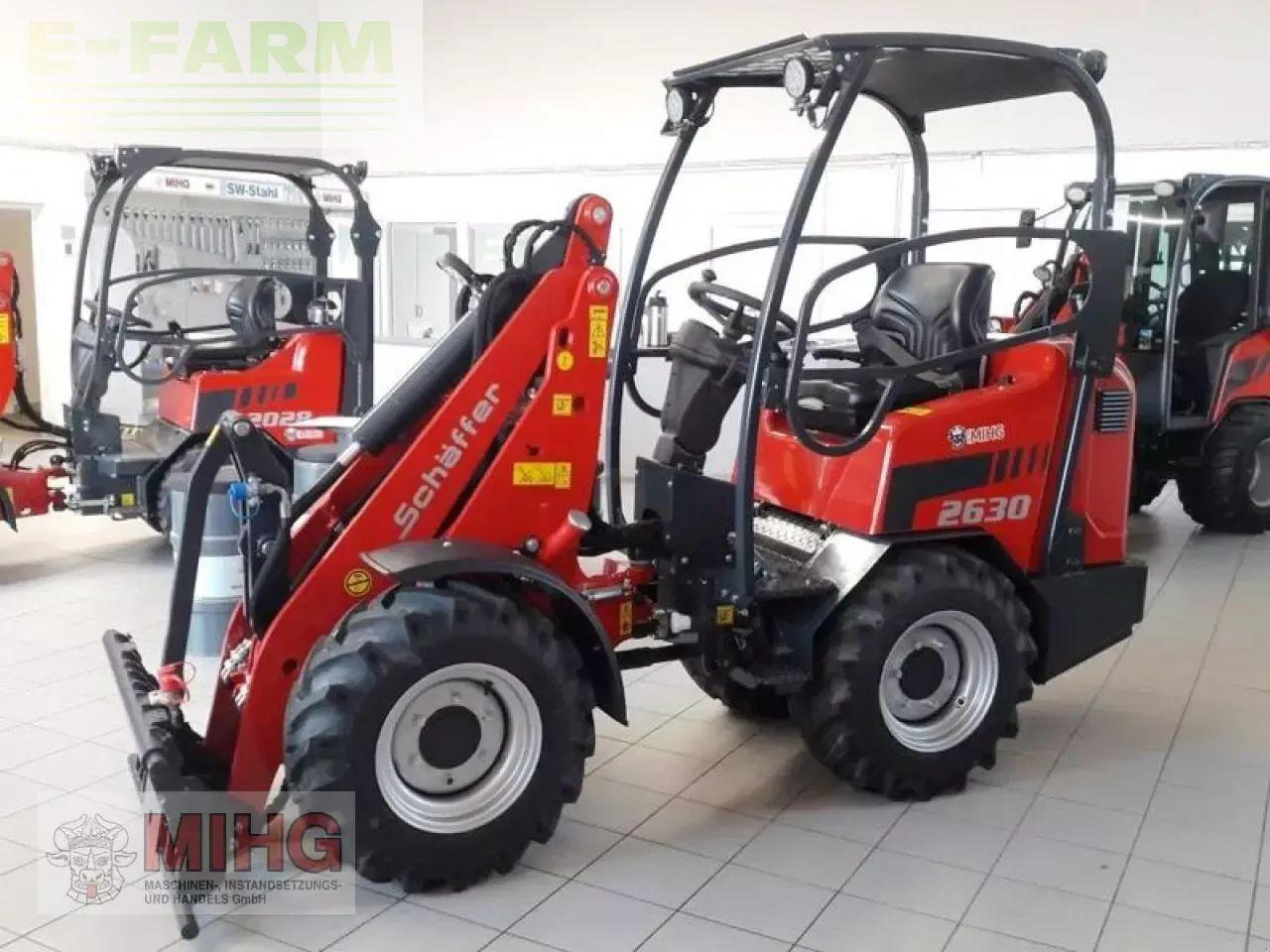 Chargeuse sur pneus Schäffer 2630-rops