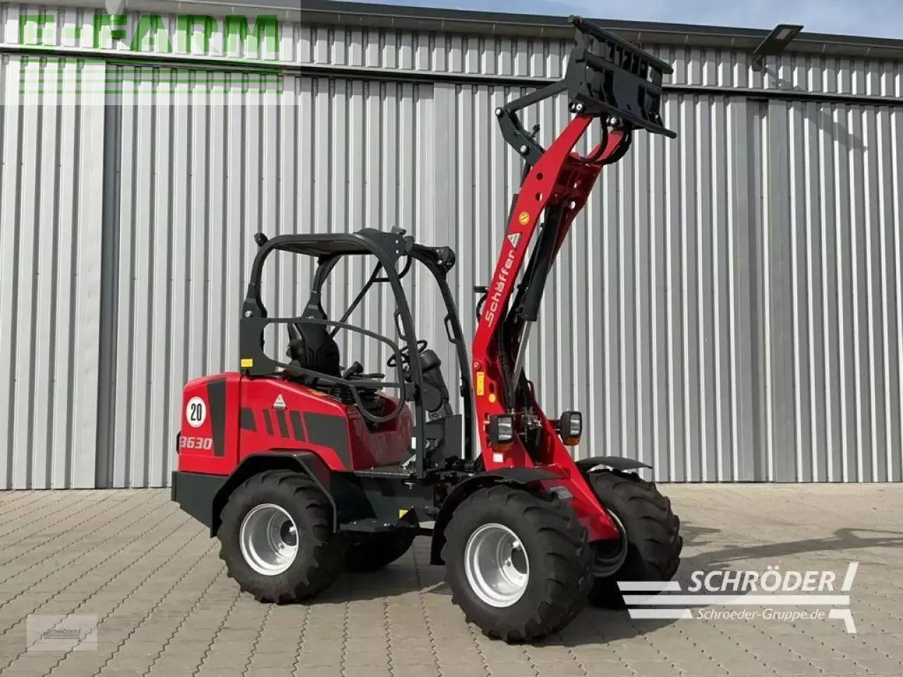 Chargeuse sur pneus Schäffer 3630