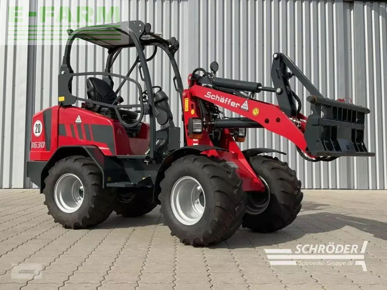 Chargeuse sur pneus Schäffer 3630