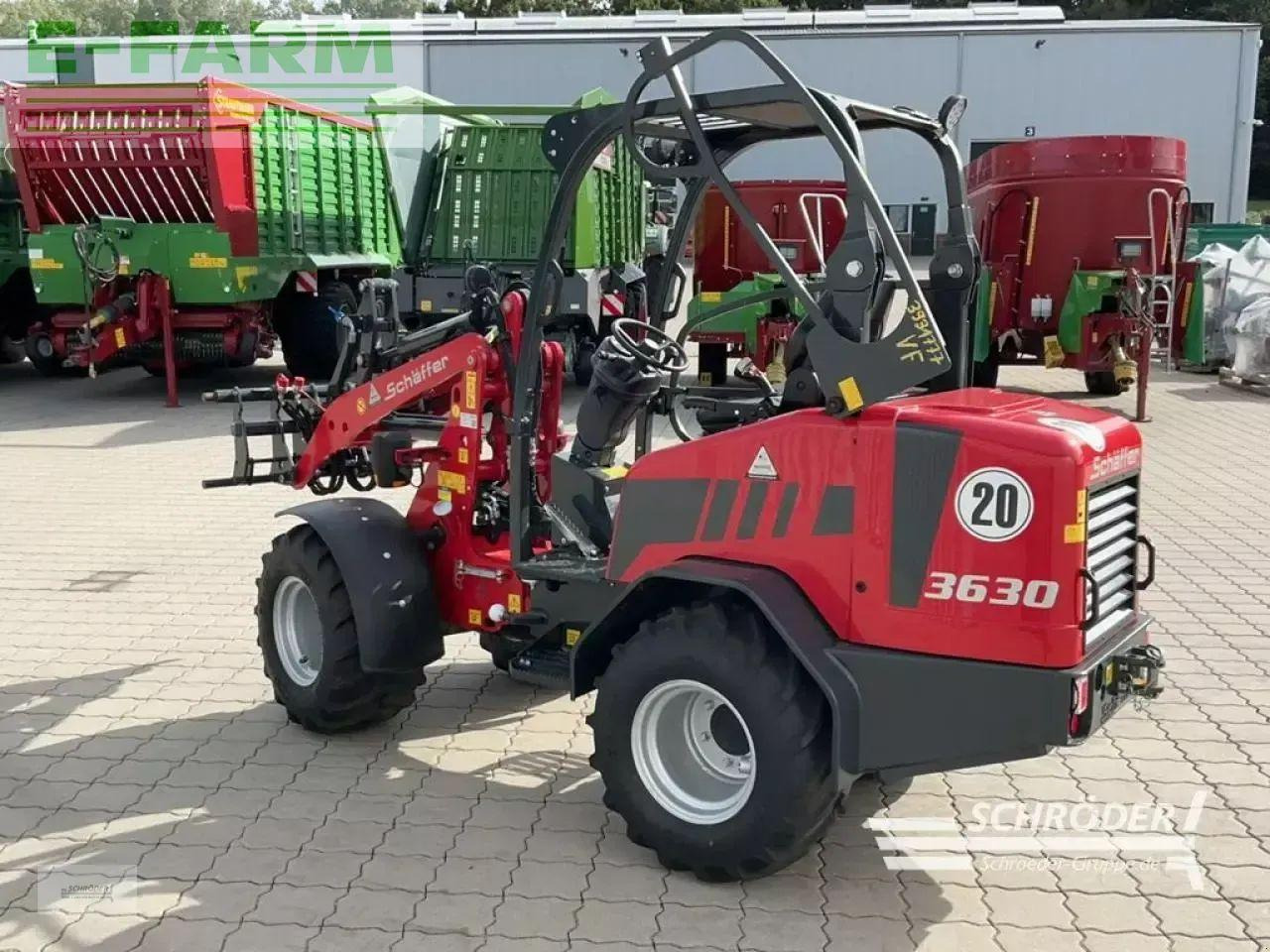 Chargeuse sur pneus Schäffer 3630
