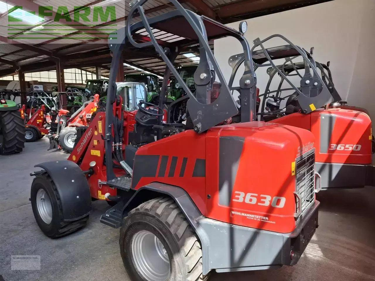 Chargeuse sur pneus Schäffer 3630 - fahrerschutzdach