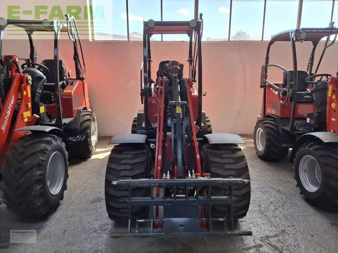 Chargeuse sur pneus Schäffer 3630 - fahrerschutzdach