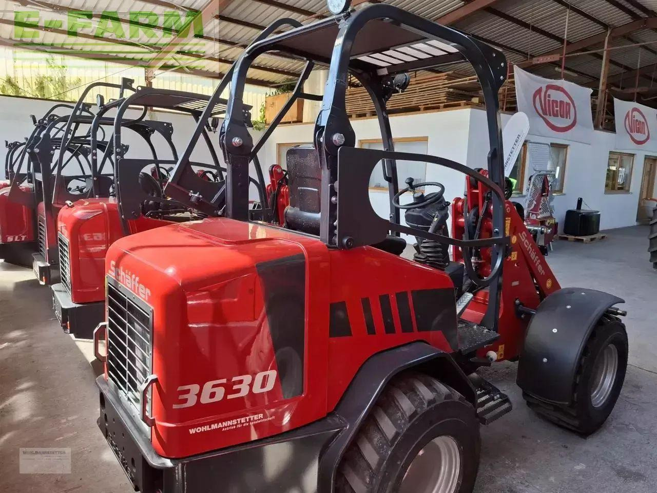 Chargeuse sur pneus Schäffer 3630 - fahrerschutzdach