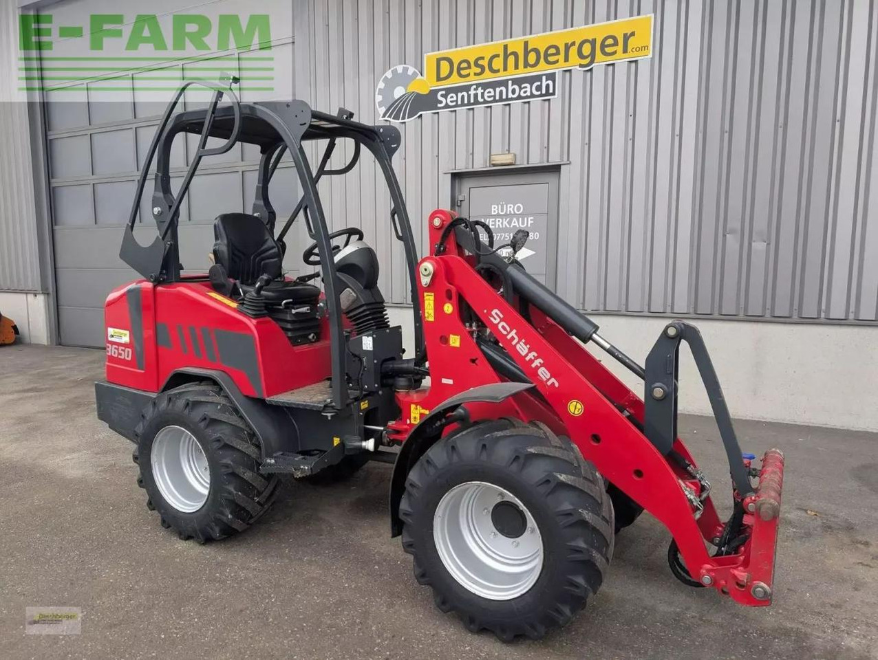 Chargeuse sur pneus Schäffer 3650