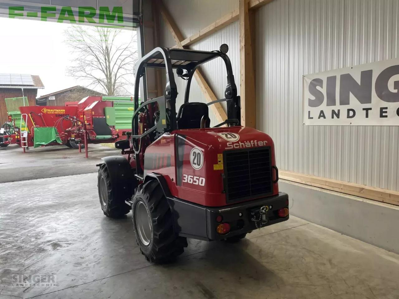 Chargeuse sur pneus Schäffer 3650
