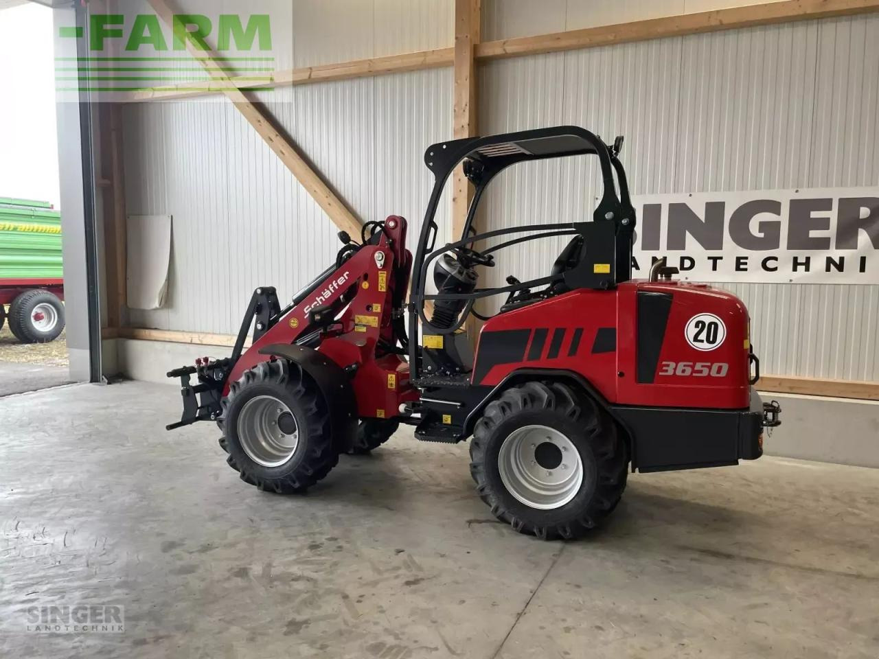 Chargeuse sur pneus Schäffer 3650