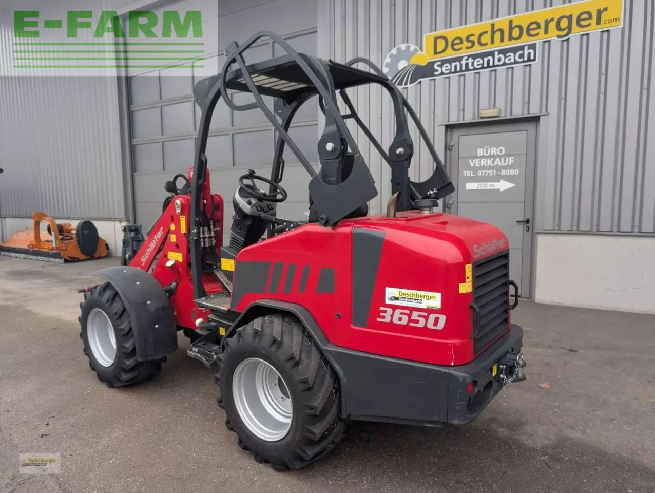 Chargeuse sur pneus Schäffer 3650