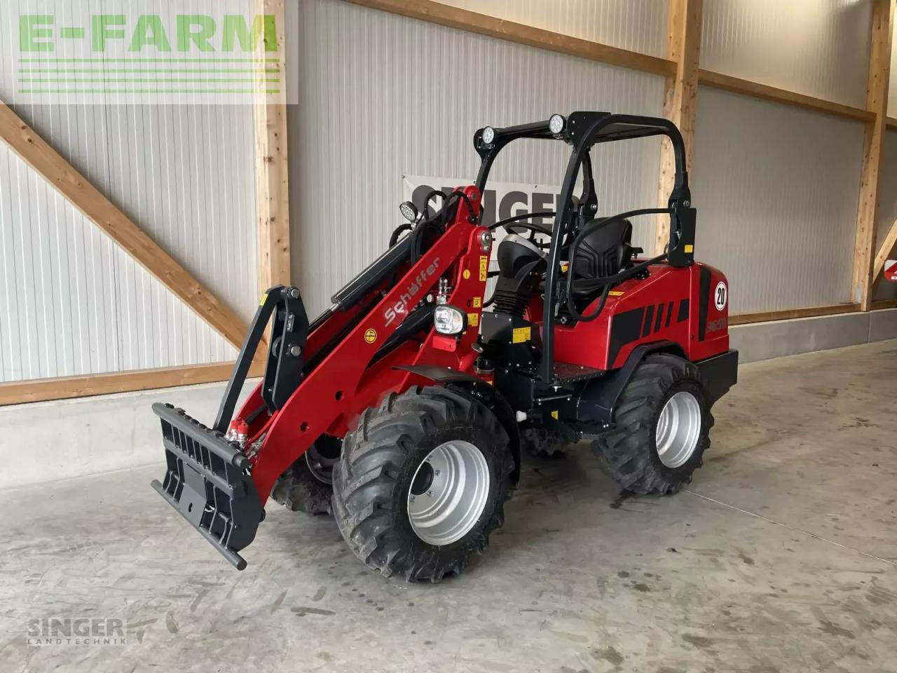 Chargeuse sur pneus Schäffer 3650