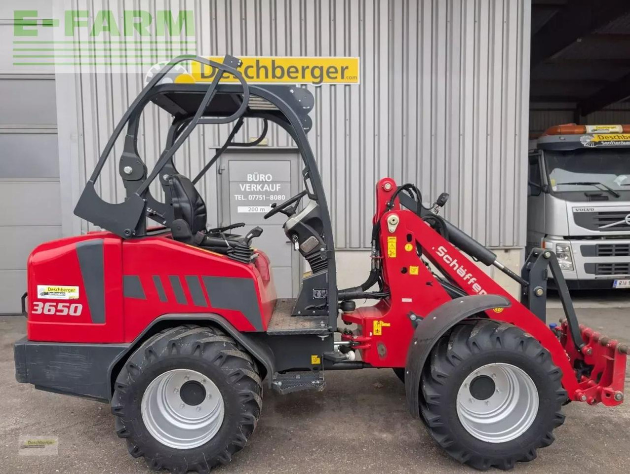 Chargeuse sur pneus Schäffer 3650