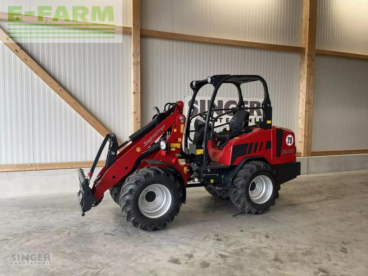 Chargeuse sur pneus Schäffer 3650