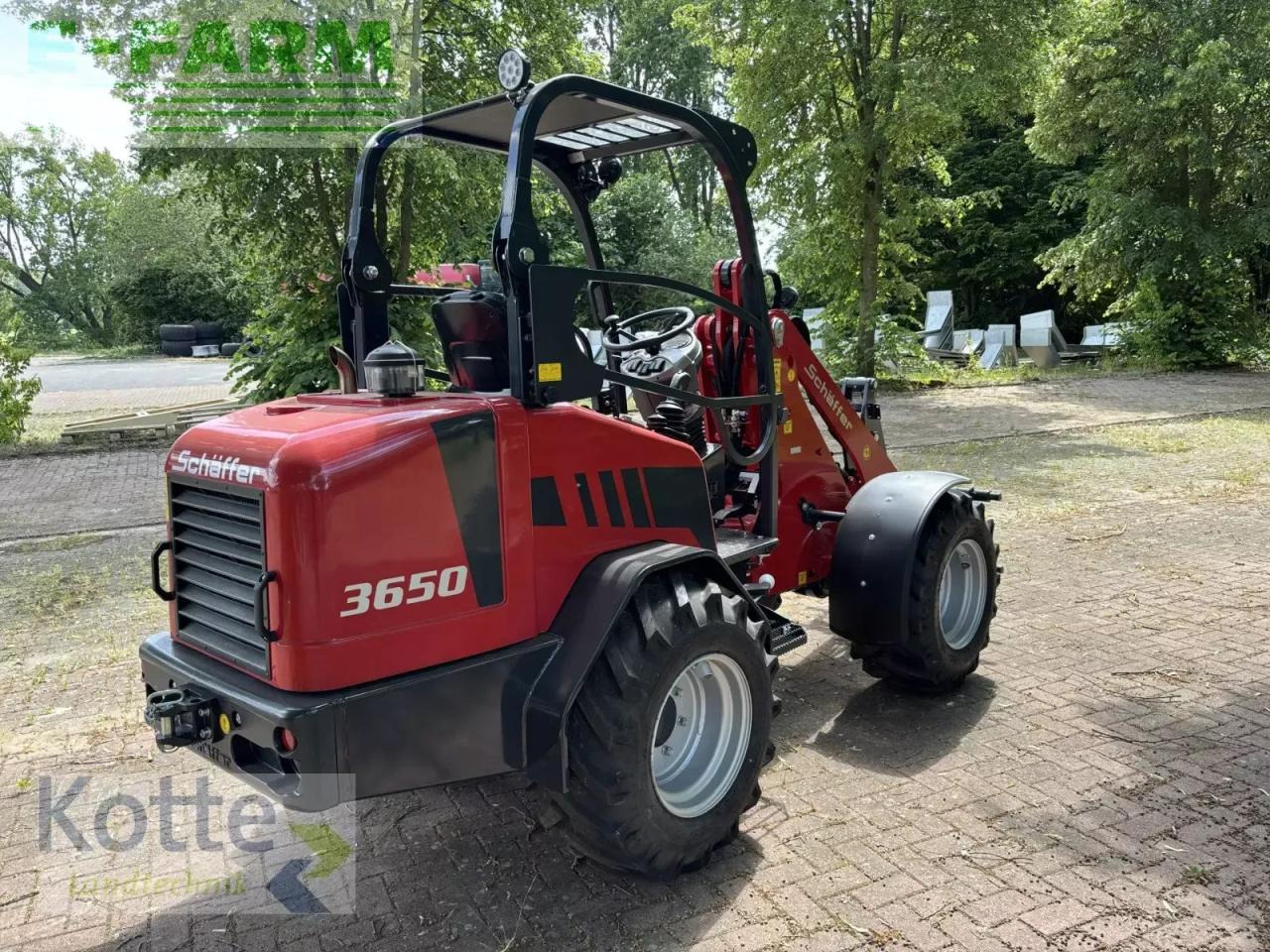 Chargeuse sur pneus Schäffer 3650